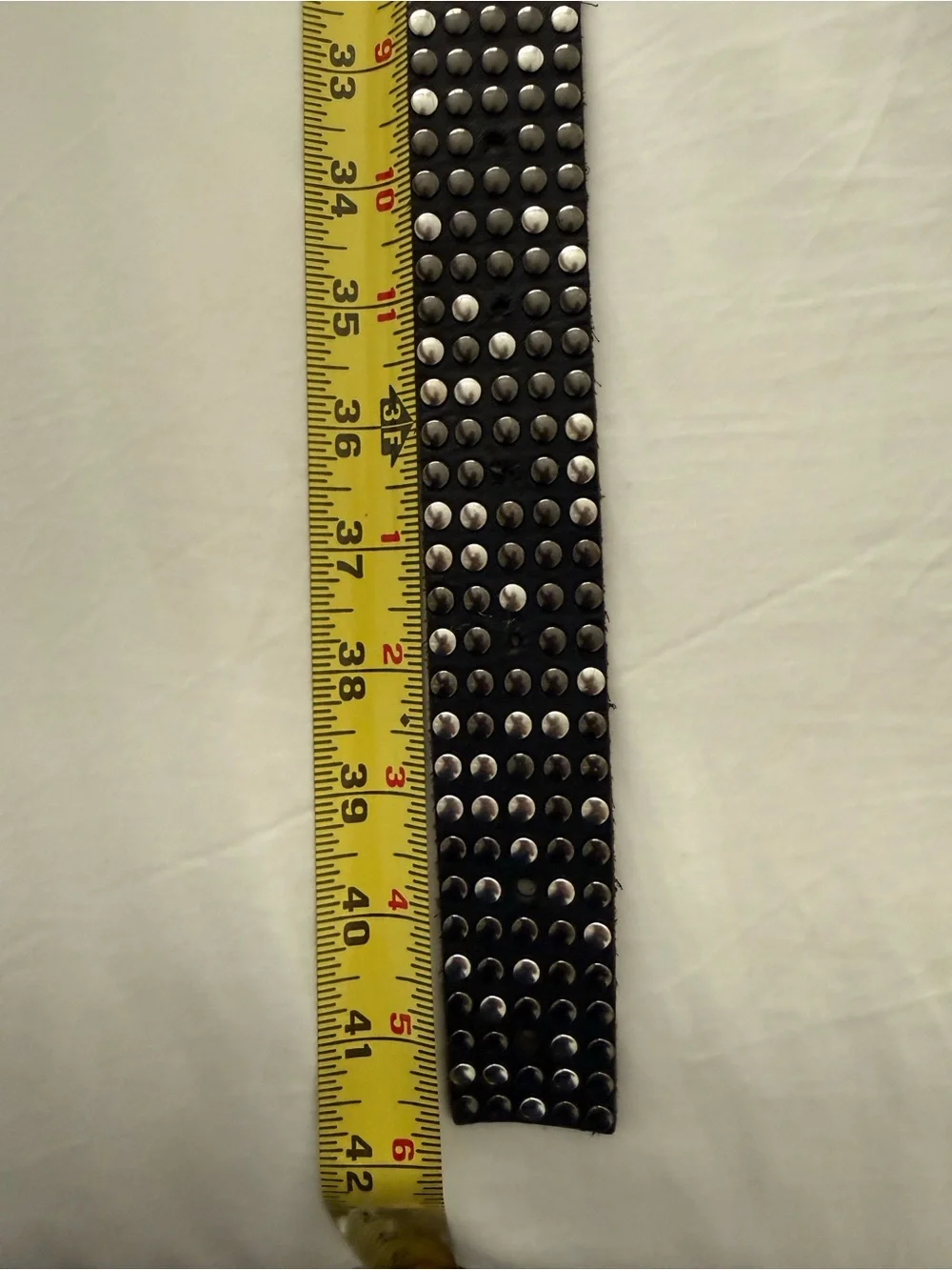 Italian Leather Stud Belt